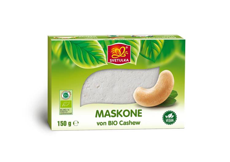 Crema Tartinabila De Caju Fara Gluten Maskone 150 G Balkan Organics